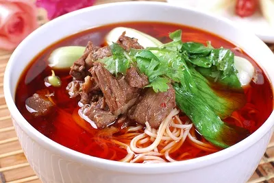 卤肉饸络面,卤肉饸络面图片